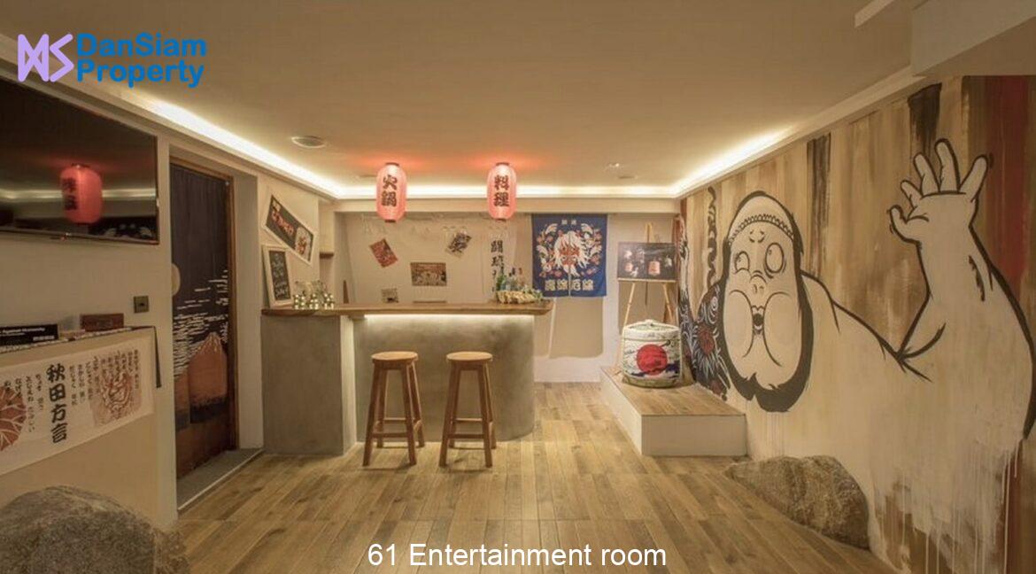 61 Entertainment room
