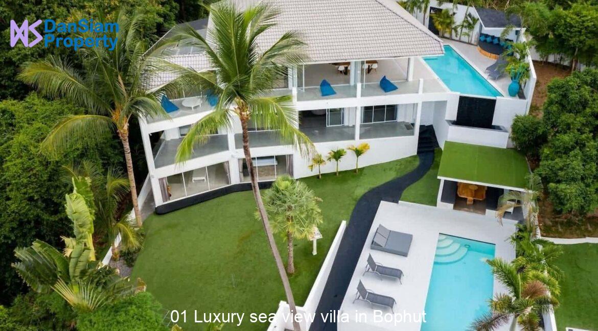 01 Luxury sea view villa in Bophut