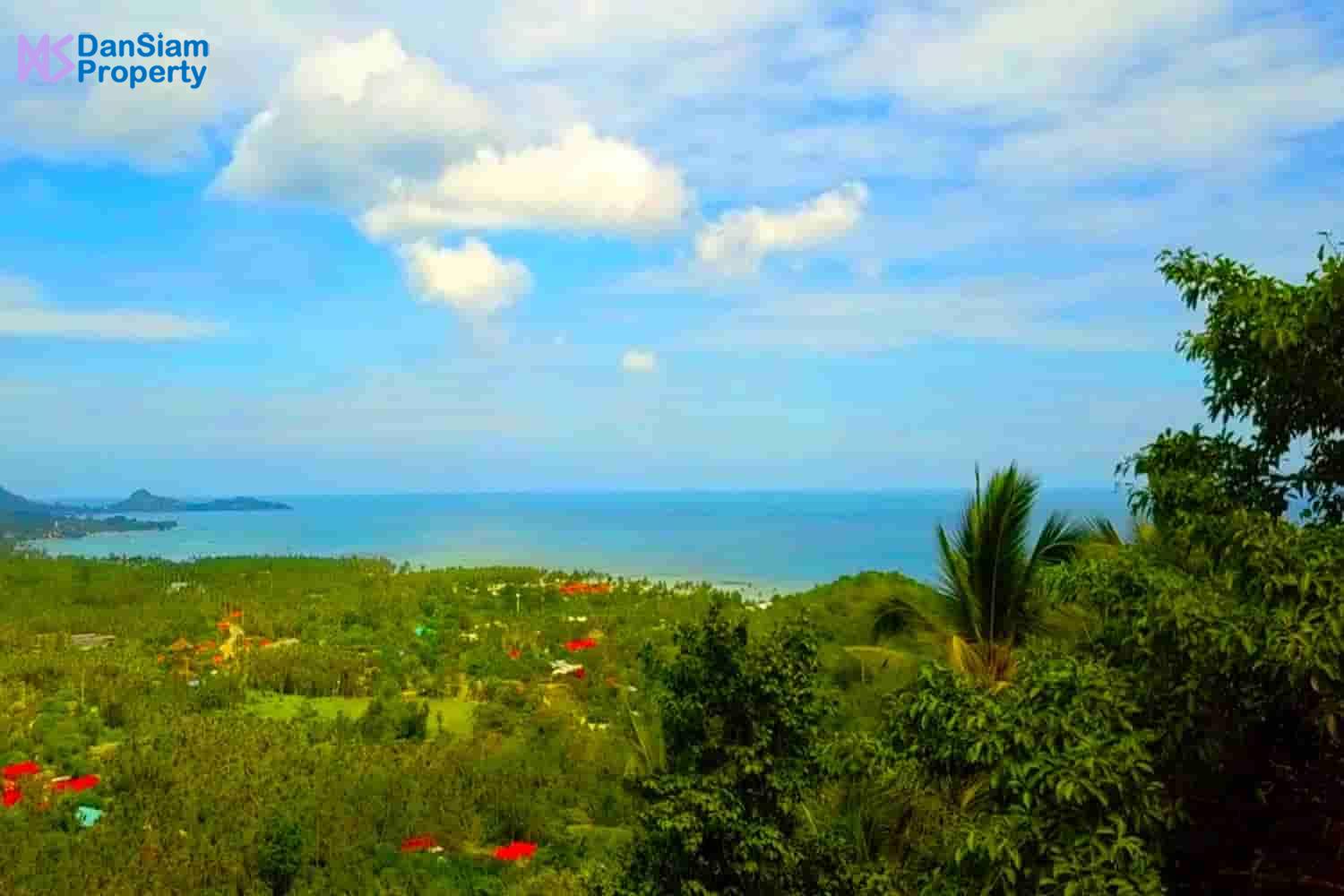 Large Samui Sea View Land Plot at Santikhiri Estate