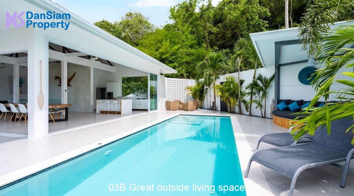 03B Great outside living space