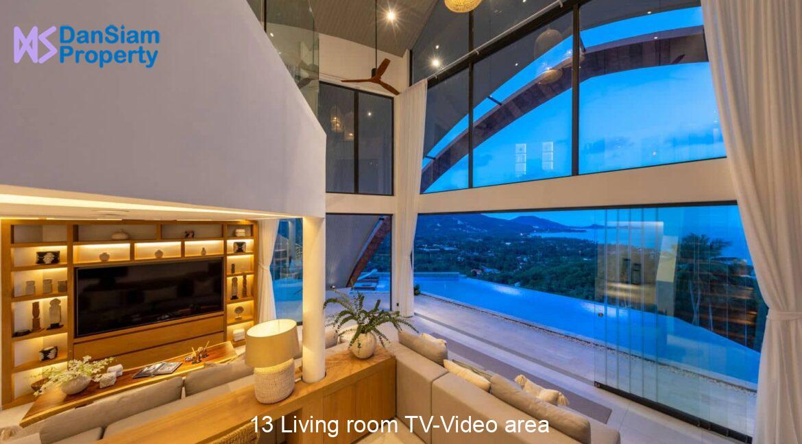 13 Living room TV-Video area