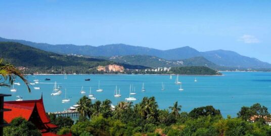 Samui Villa with 180° Panoramic Sea View to Big Buddha