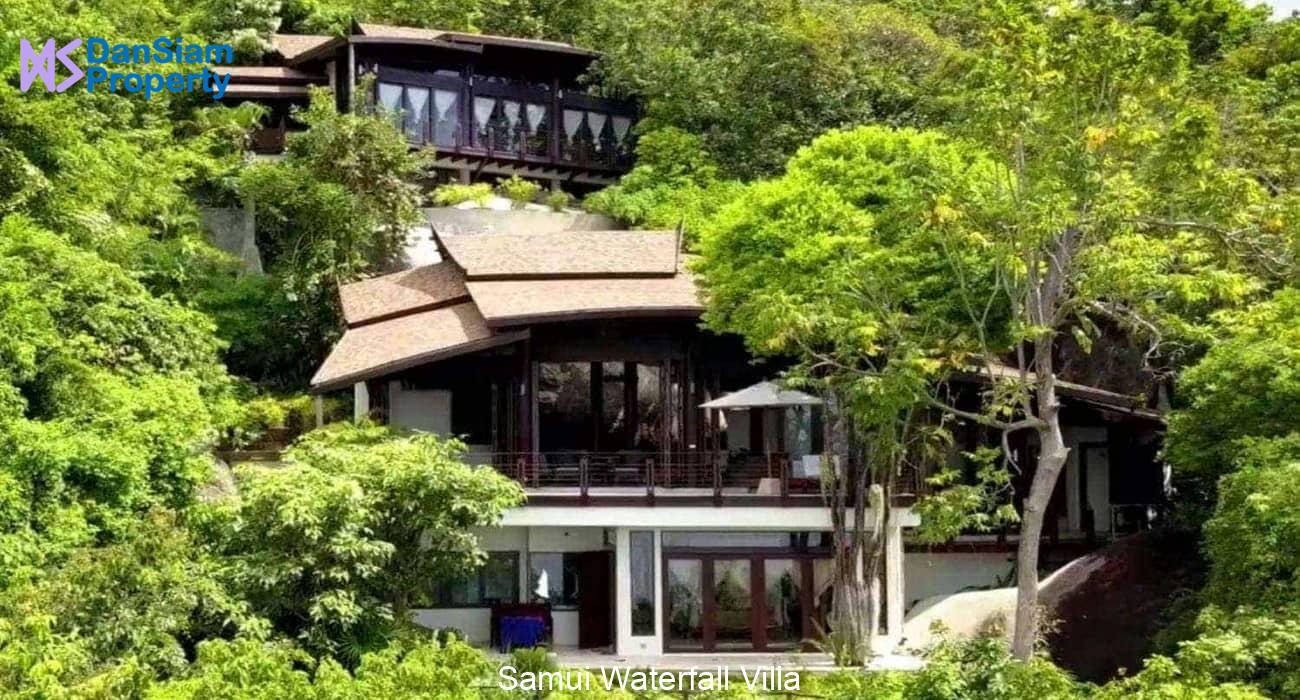 Waterfall Villa Samui with Panoramic Seaview at Santikhiri Estate