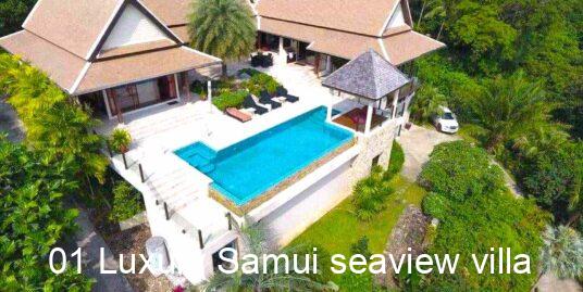 Luxury Samui Seaview Villa at Idyllic Southern Island