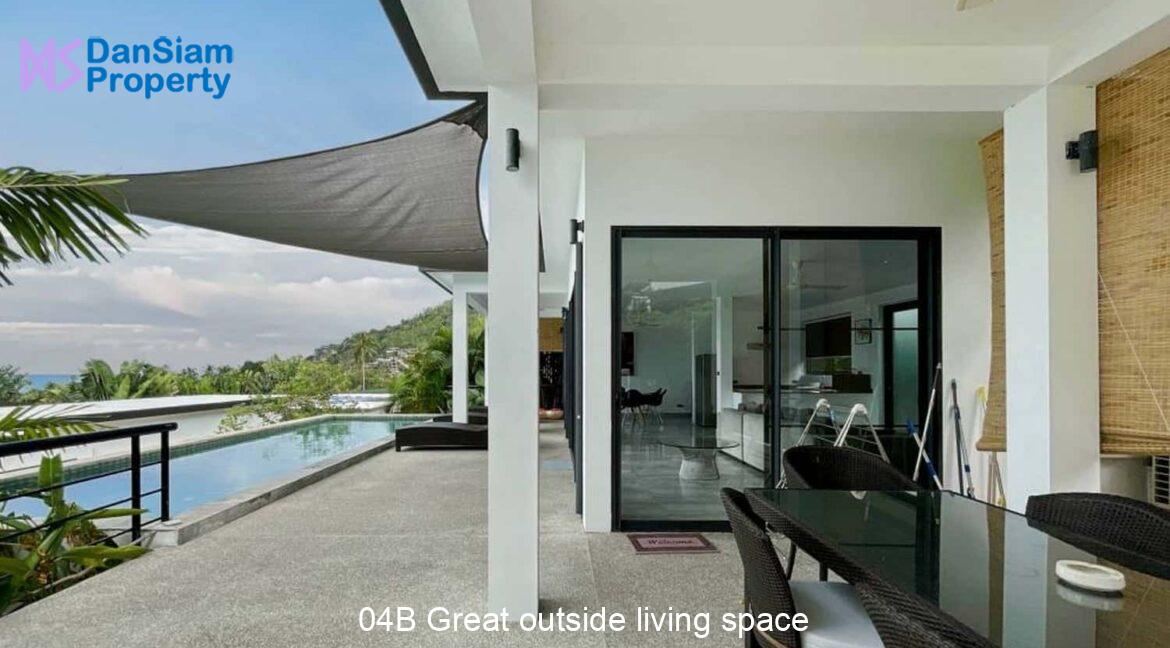 04B Great outside living space