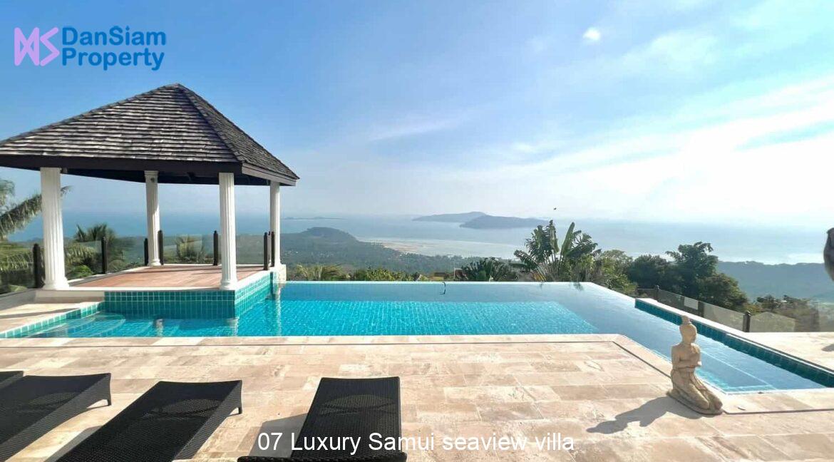 07 Luxury Samui seaview villa