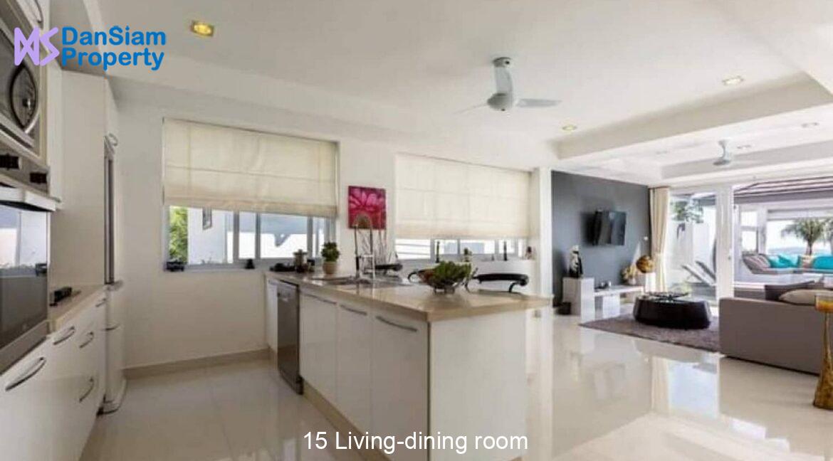 15 Living-dining room