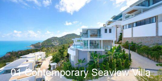 Contemporary Samui 5-Bed Sea-view Villa at The Wave2