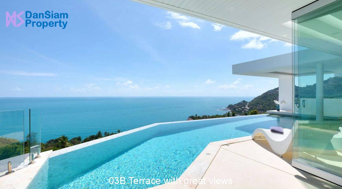 03B Terrace with great views