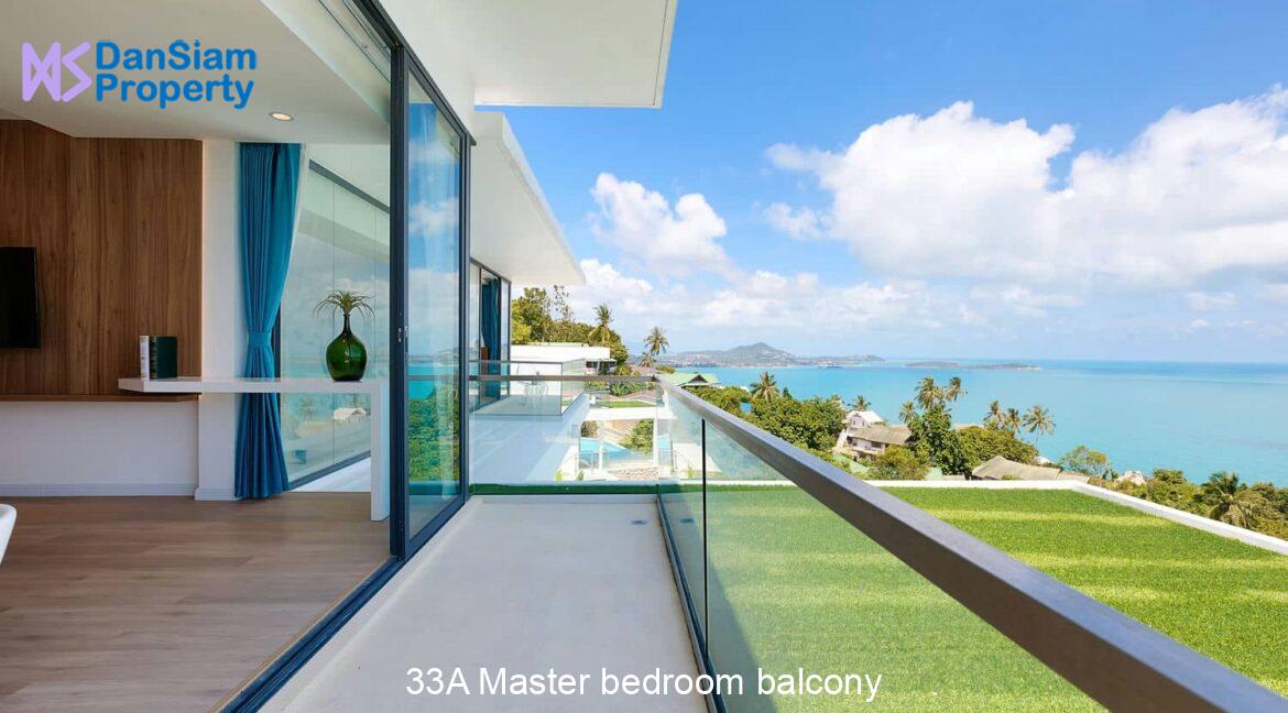 33A Master bedroom balcony