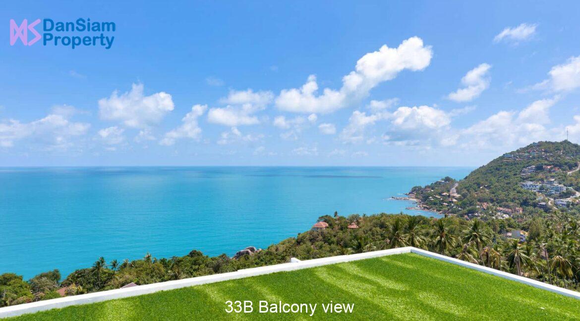 33B Balcony view