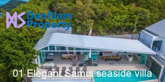 Elegant Samui 5-Bedroom Seaview Villa off Chaweng Bay