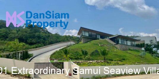 Extraordinary Samui Seaview Villa in Prime Location