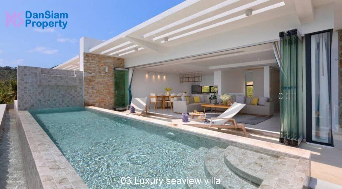 03 Luxury seaview villa