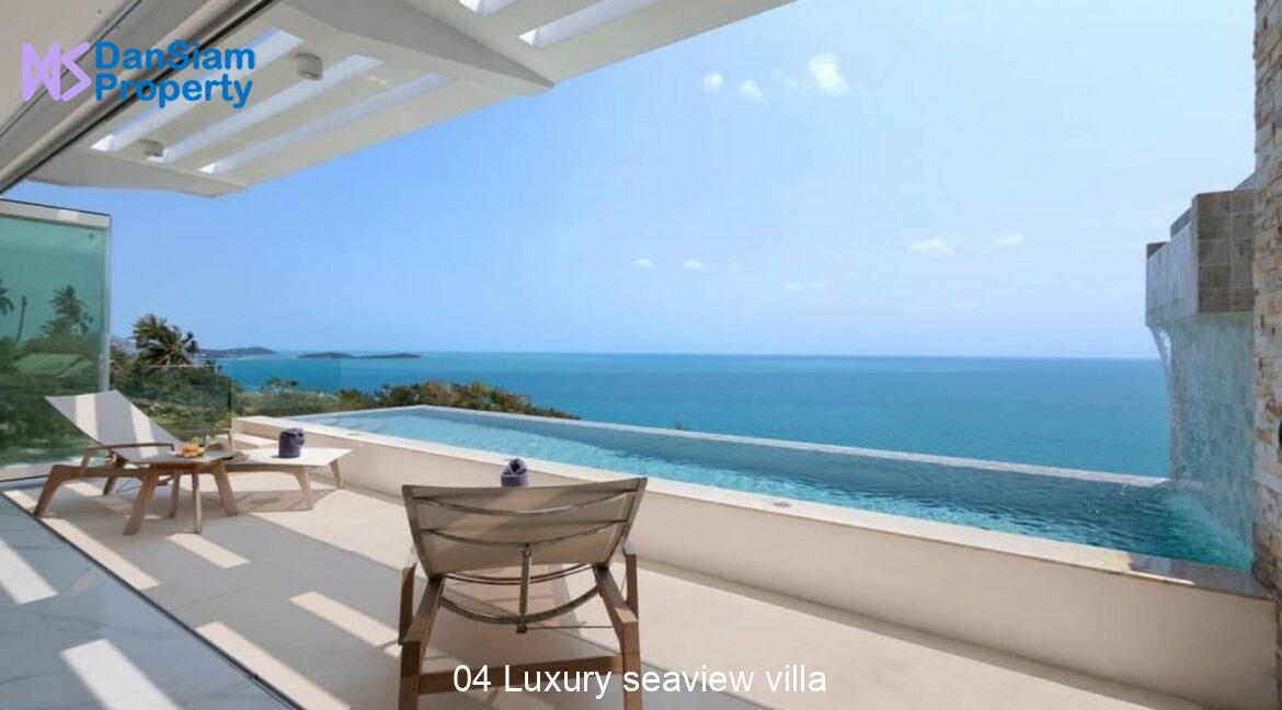 04 Luxury seaview villa