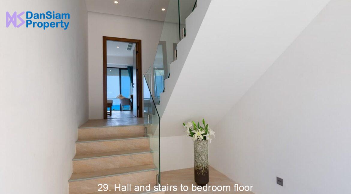 29. Hall and stairs to bedroom floor