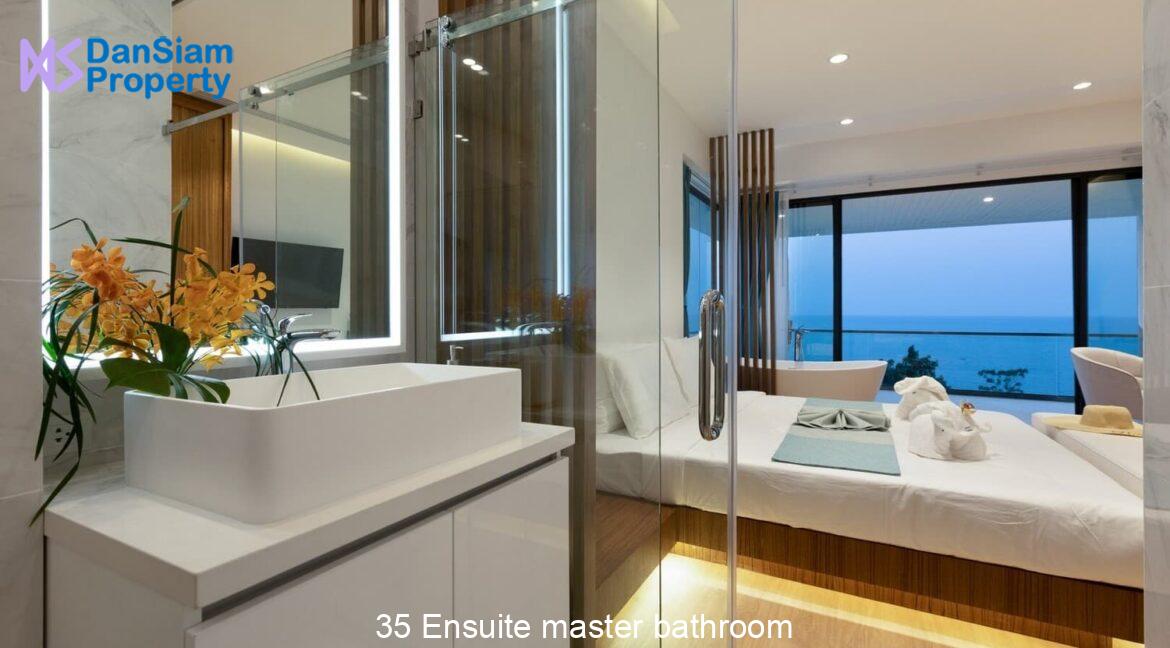 35 Ensuite master bathroom