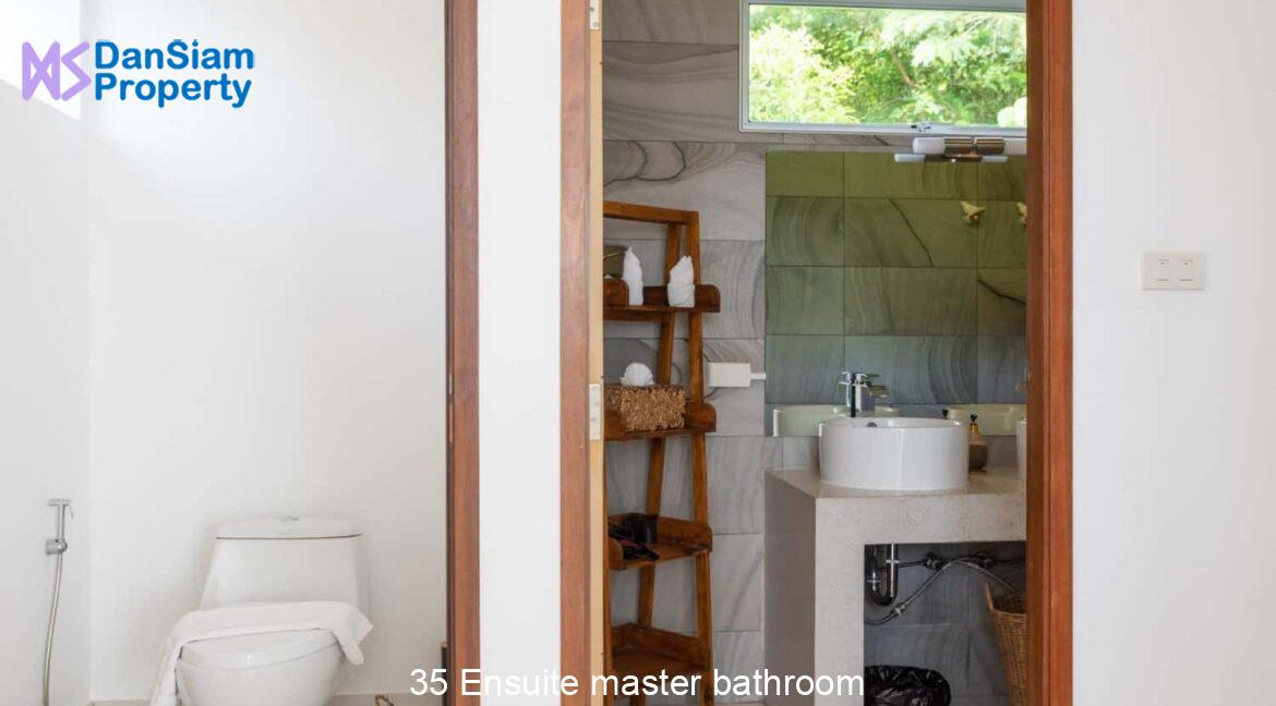 35 Ensuite master bathroom