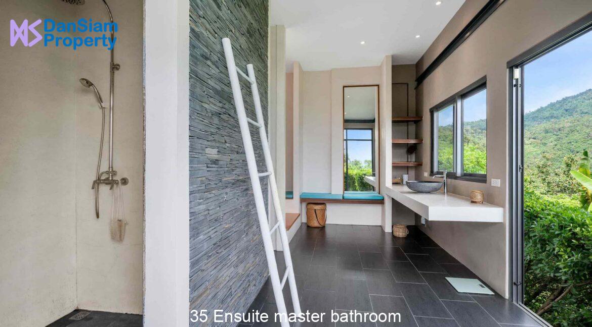 35 Ensuite master bathroom