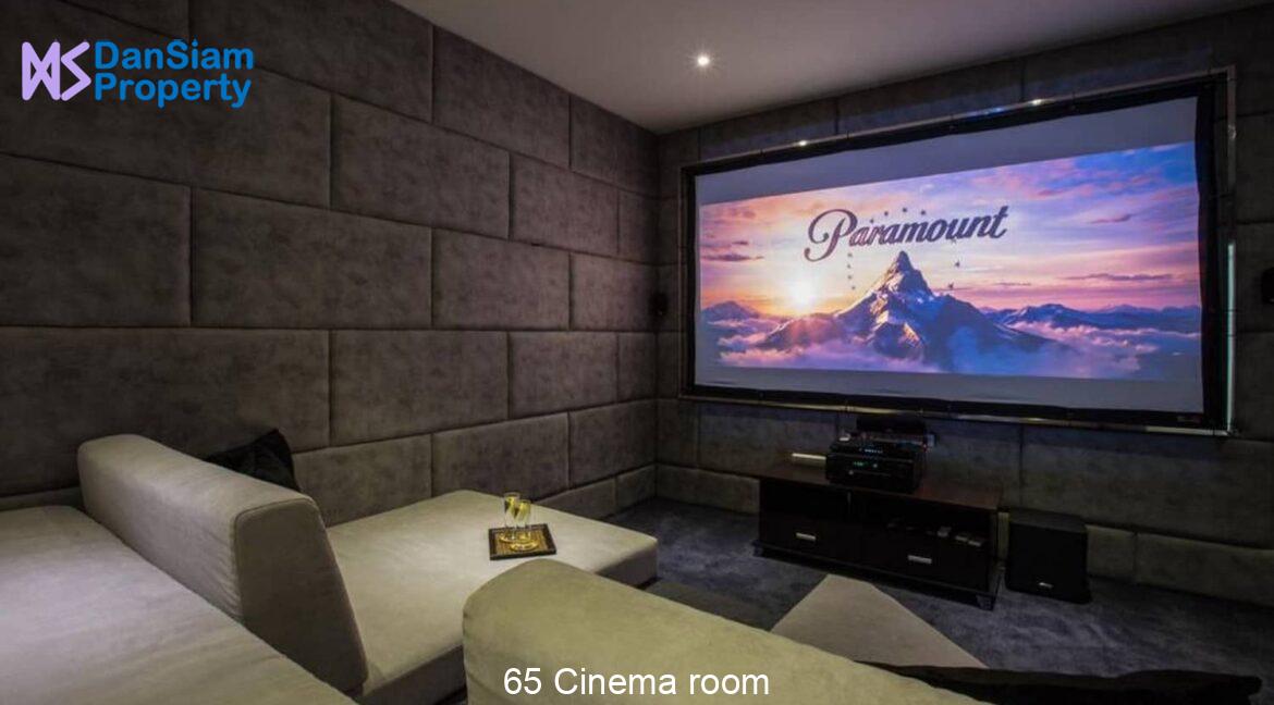 65 Cinema room