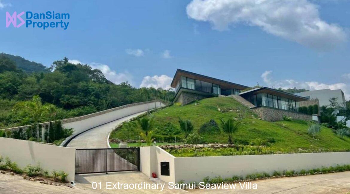 01 Extraordinary Samui Seaview Villa