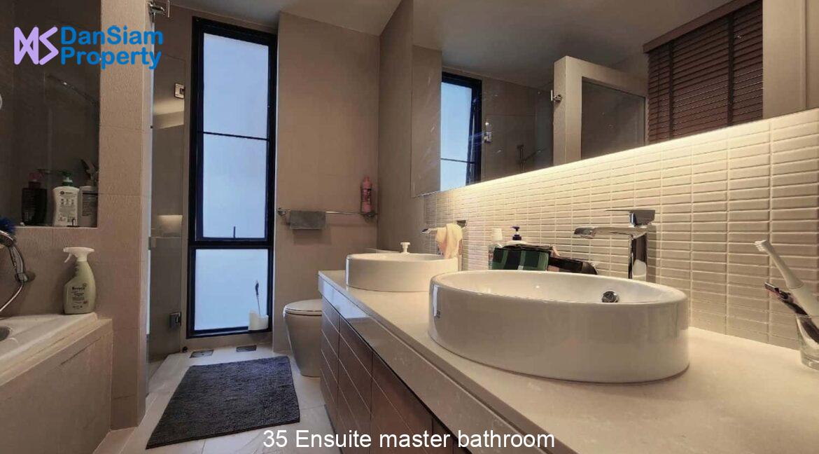 35 Ensuite master bathroom