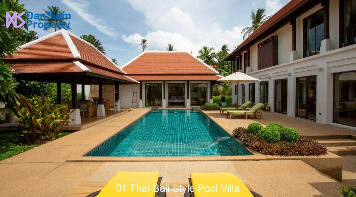 01 Thai-Bali Style Pool Villa