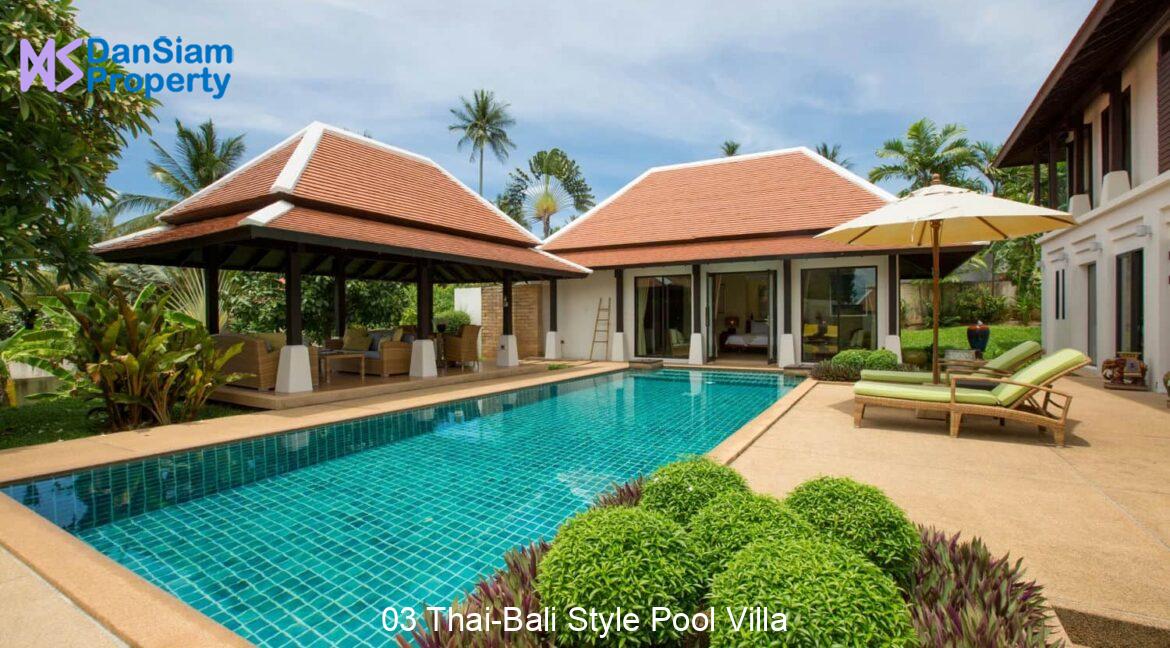 03 Thai-Bali Style Pool Villa