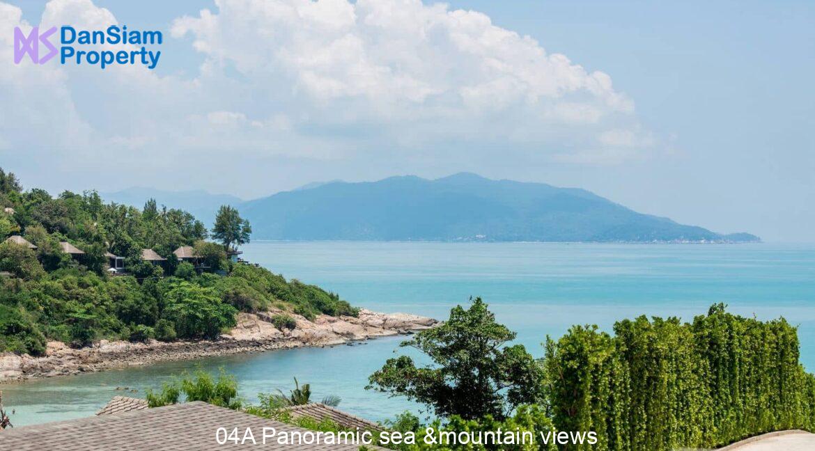 04A Panoramic sea &mountain views