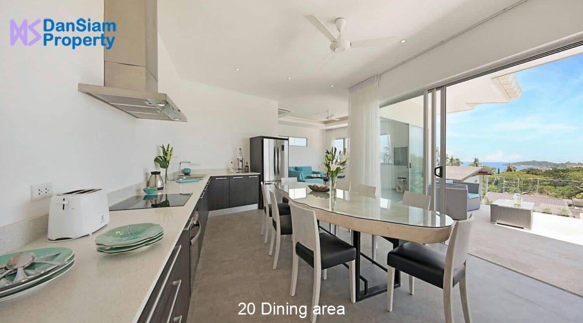 20 Dining area