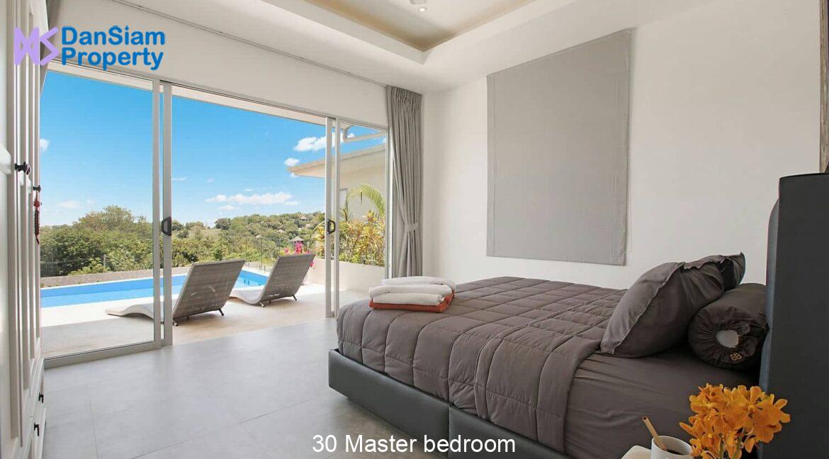 30 Master bedroom