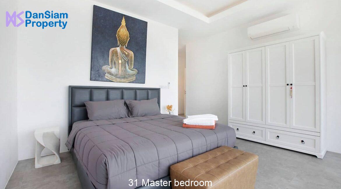 31 Master bedroom