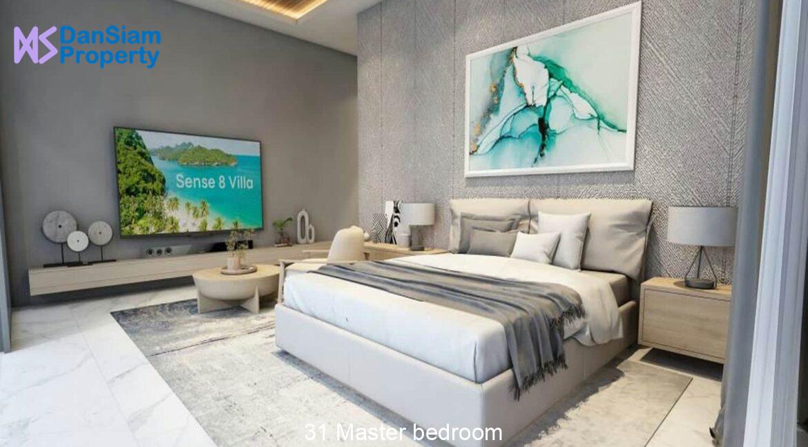 31 Master bedroom