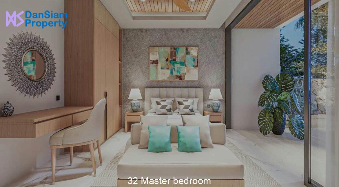 32 Master bedroom