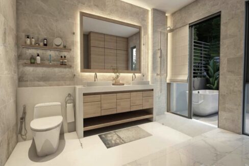 35 Ensuite master bathroom