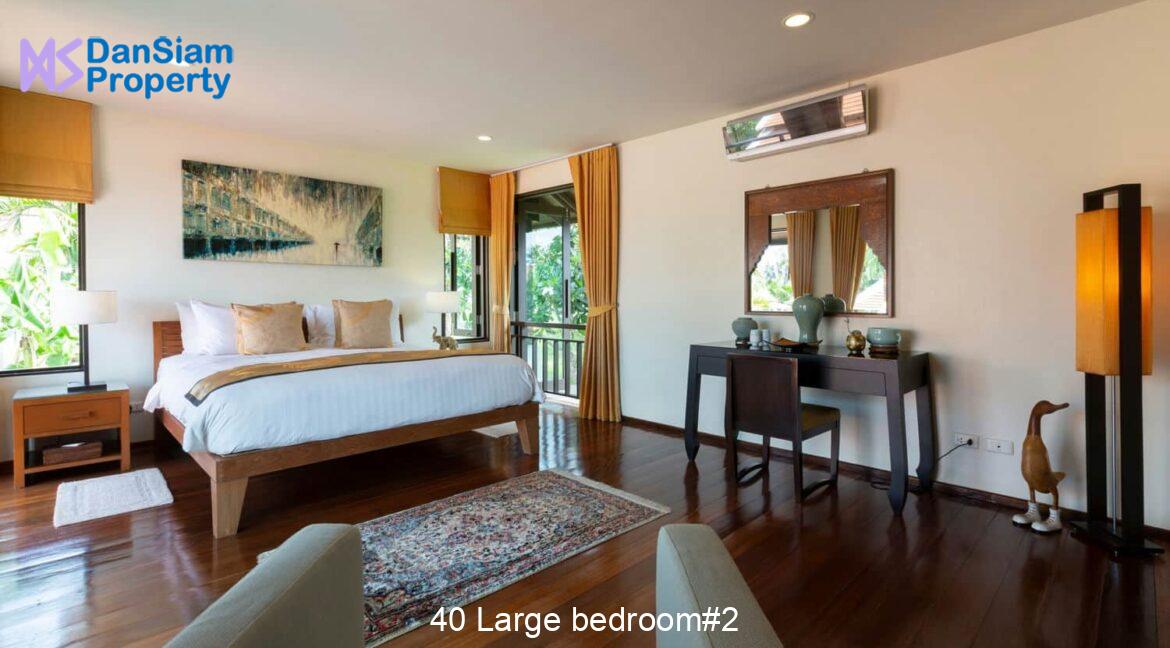 40 Large bedroom#2