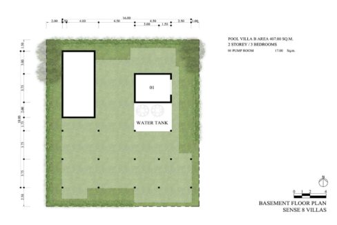 73 Villa Floorplan (3-Bedroom Basement)