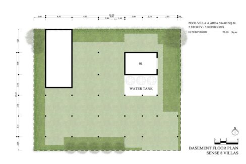 73 Villa Floorplan (5-Bedroom Basement)